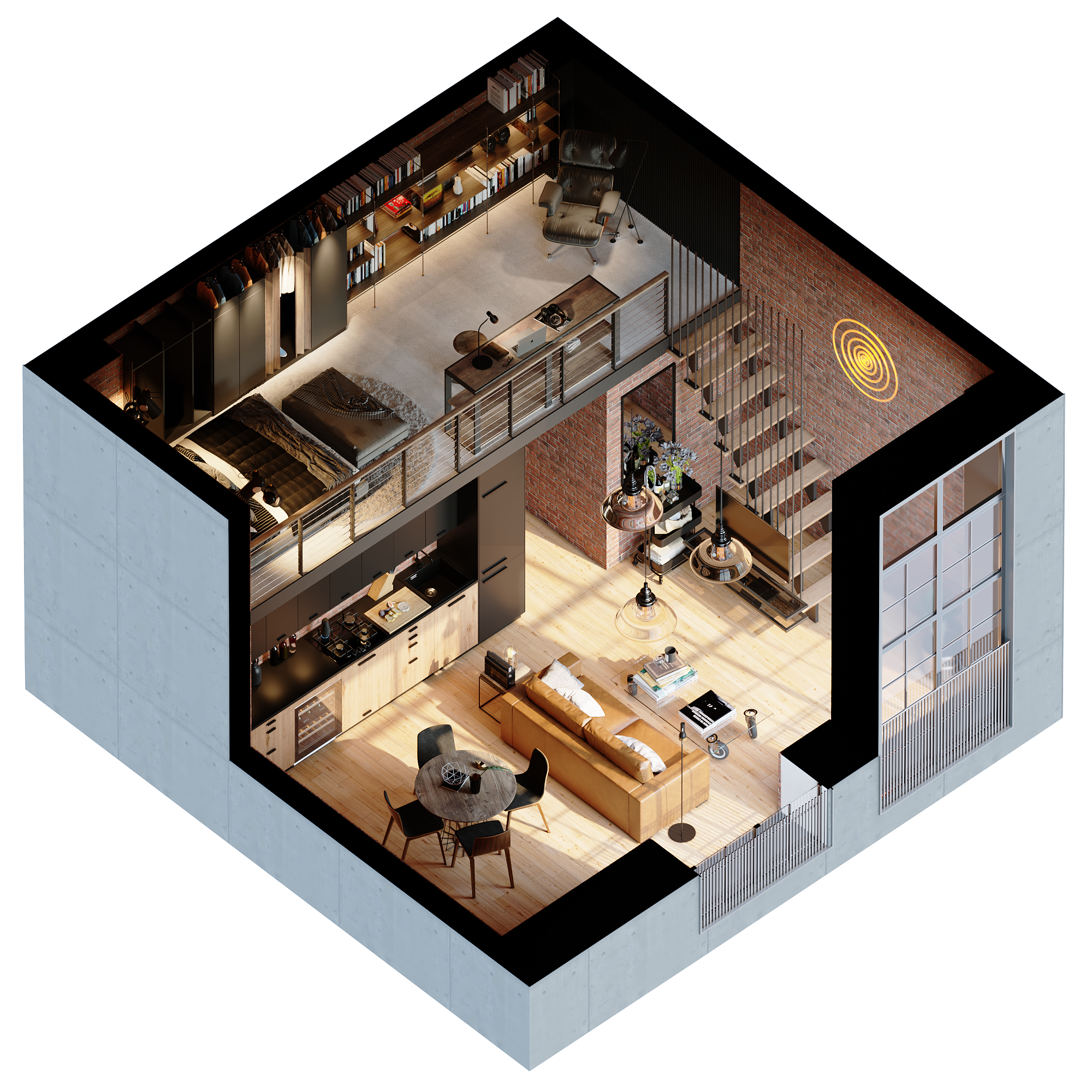 3D patalpų planas